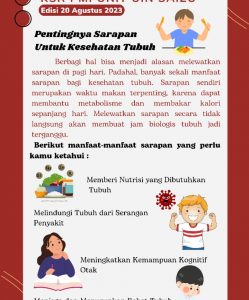 Pentingnya Sarapan Untuk Kesehatan Tubuh
